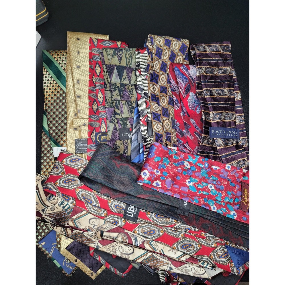 Mens Designer Necktie Lot 30+ Brooks Brothers Robert Talbott Polo J Garcia